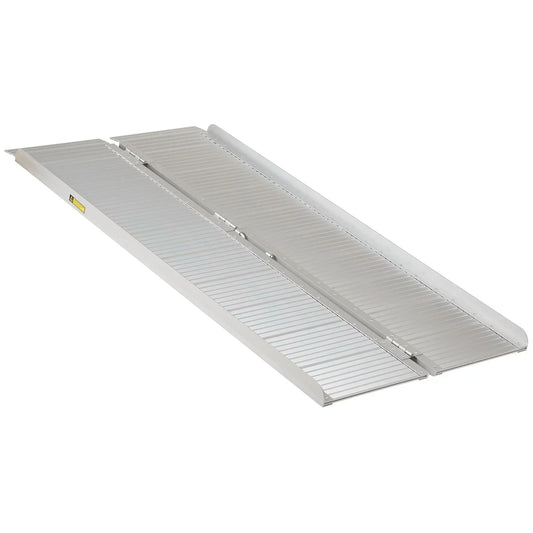 2ft/3ft/5ft Folding Portable Wheelchair Ramp Mobility Scooter Home/Car Threshold