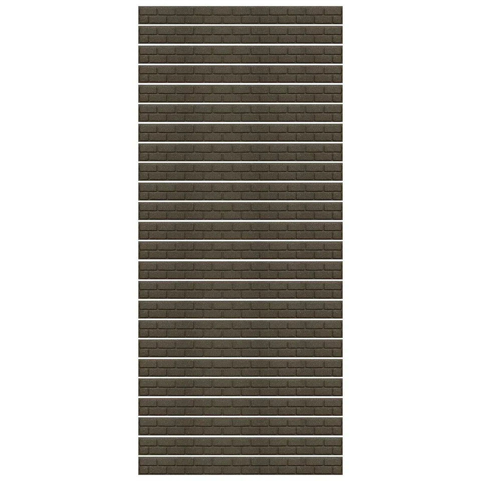 Garden Lawn Edging Flexible Flower Bed Border Wall Eco Recycled Rubber 'EZ' NEW