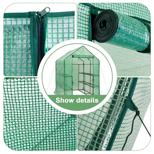 Replacement Spare PE Cover for Walk In Greenhouse Green House Garden