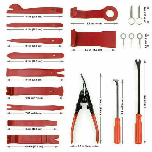 45 PCS Car Removeable Pry Tool Molding Kit Panel