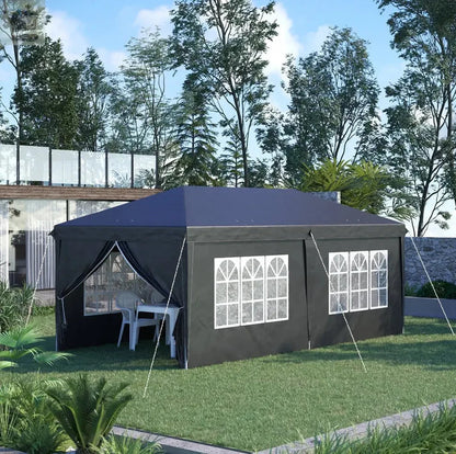 3 x 3m Gazebo Canopy Pop Up Tent Outdoor Garden Party
