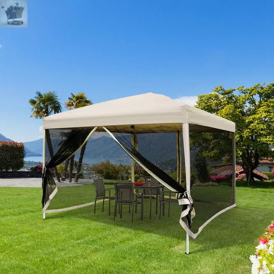 3 x 3m Gazebo Canopy Pop Up Tent Outdoor Garden Party