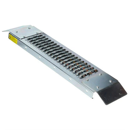 Loading Ramp 500Lb Double Ended Steel Quad Mower Trailer Van Truck Load Non Slip