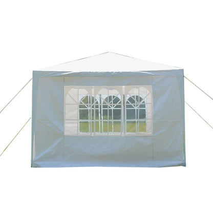 3x3m Waterproof Garden Outdoor PE Gazebo Marquee Canopy Party Tent