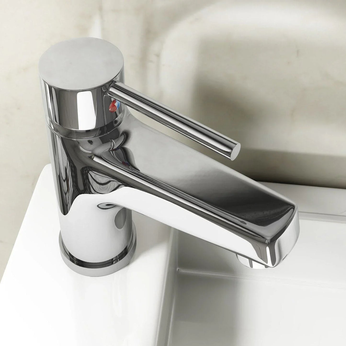 2 in 1 Close Coupled Toilet With Sink On Top Combo Space Saving Cloakroom Unit