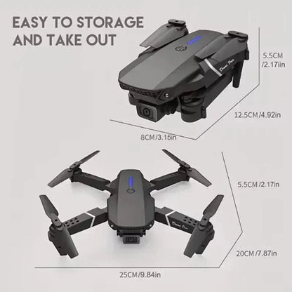 2024 Drone RC Drones Pro 4K HD Camera GPS WIFI FPV Quadcopter Foldable Bag Gifts