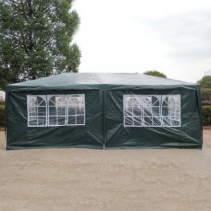 Gazebo Marquee Canopy Outdoor Patio Garden Wedding Party Tent | 4 side walls