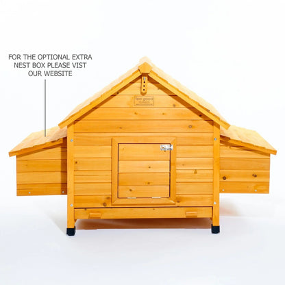 CHICKEN COOP RUN HEN HOUSE POULTRY ARK HOME NEST BOX COUP COOPS RABBIT HUTCH +