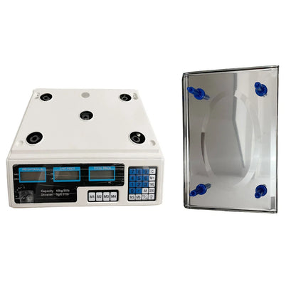 40Kg Digital Pricing Scale Electronic Price Computing Weight Shop Market UK Plug
