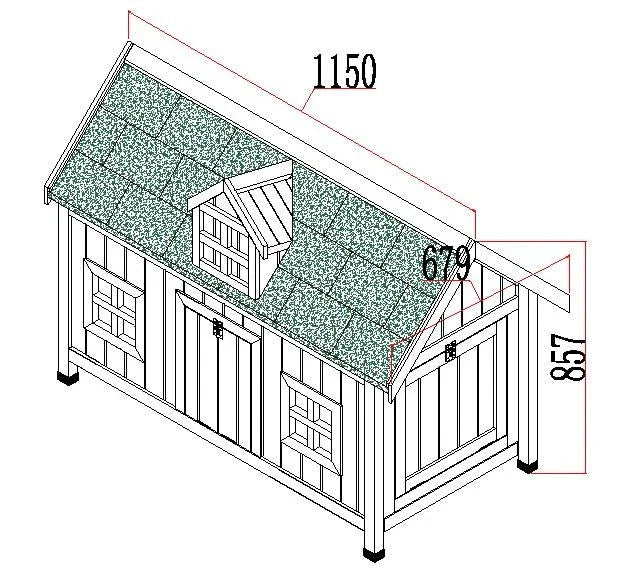 NATURAL BARN COOP RUN HEN HOUSE POULTRY ARK HOME NEST BOX COOPS RABBIT HUTCH