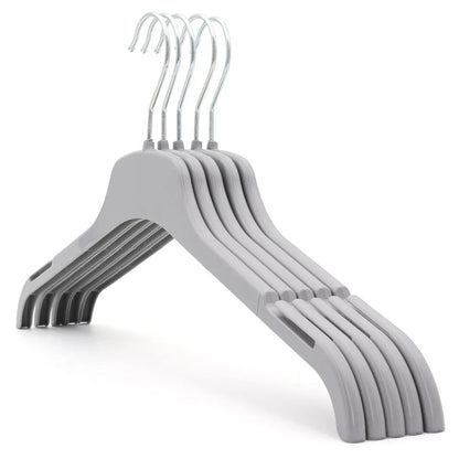 Strong Plastic Coat Clothes Hangers for Tops, Shirts, Dresses