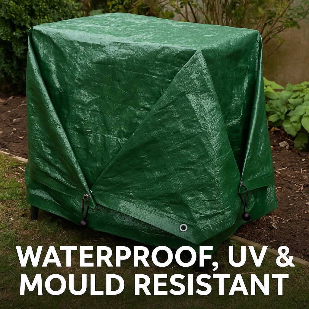 6x10m green Tarpaulin Regular And Heavy Duty Waterproof Cover Tarp