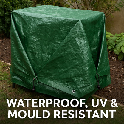 6x10m green Tarpaulin Regular And Heavy Duty Waterproof Cover Tarp