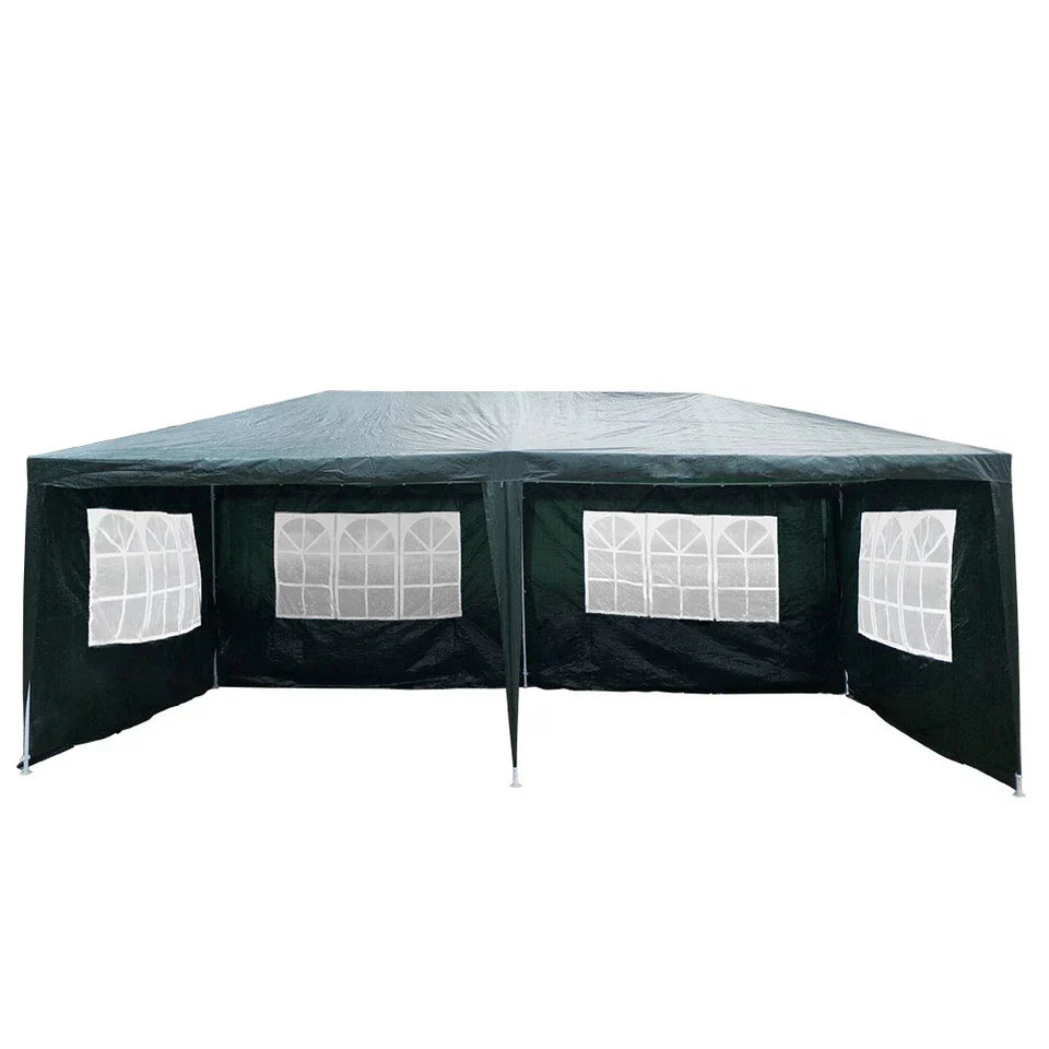 Gazebo Marquee Canopy Outdoor Patio Garden Wedding Party Tent | 4 side walls