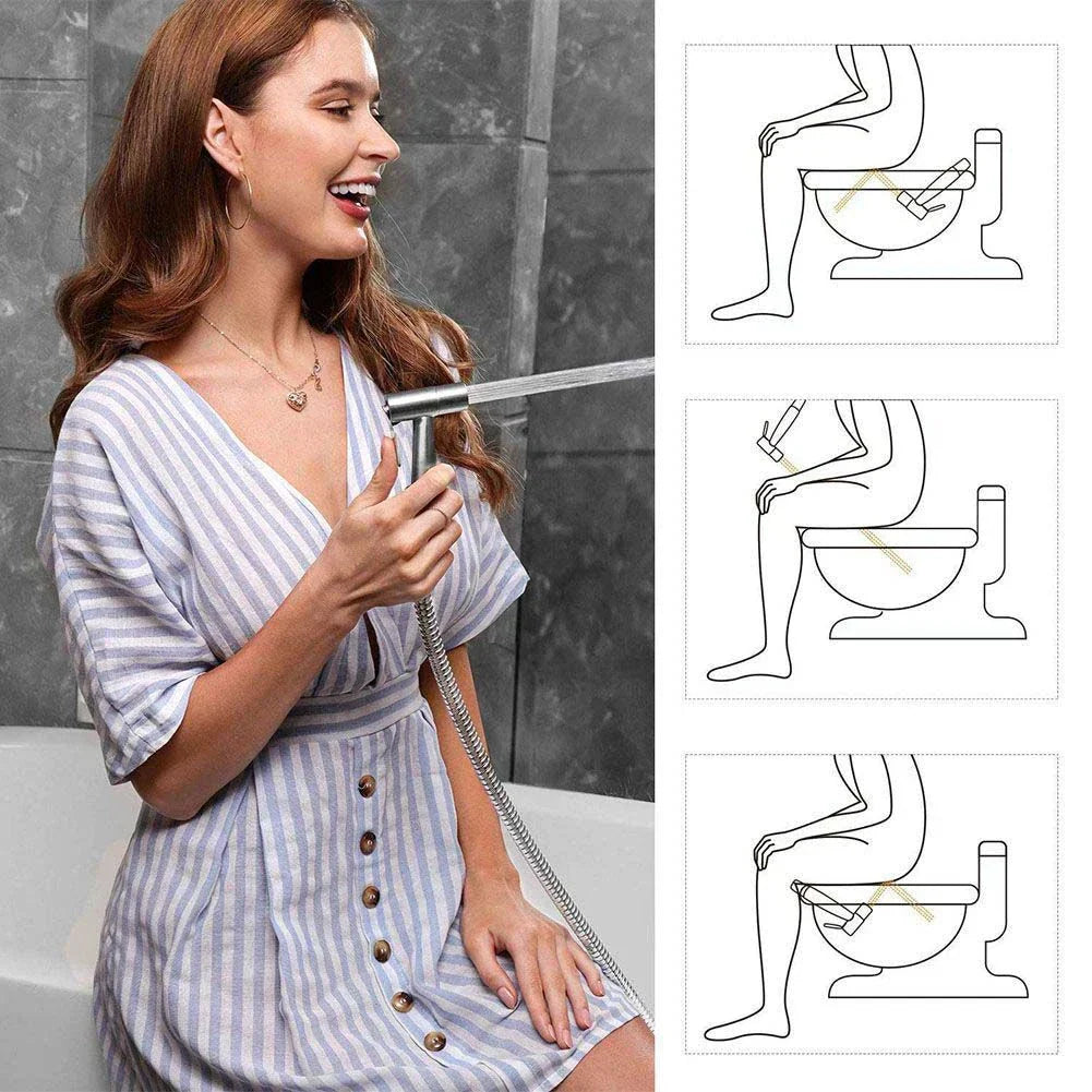 Thermostatic Mixer Valve Toilet Shower Head Bidet Spray Muslim Shower Shattaf UK