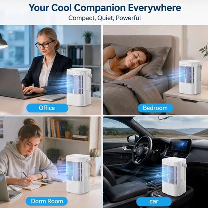 10L Portable Cooler Air Conditioning Unit Fan Humidifier With Remote Control UK