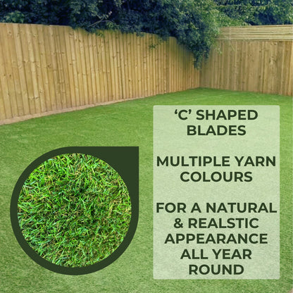 Artificial Grass Astro Turf 20mm Quality Fake Lawn