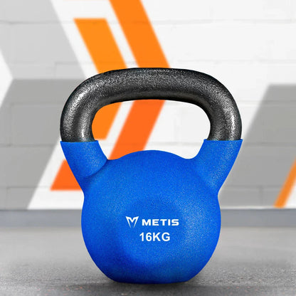 METIS Neoprene Kettlebells [4-20kg] | IRON TRAINING WEIGHTS – Gym/ Home Workouts