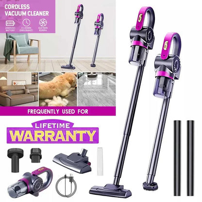 4 in 1 Stick Handheld Vacuum Cordless Vacuum Cleaner For Carpet Floor Pet Hair