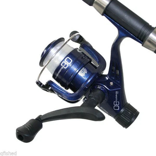 Float Rod And Reel Set 7ft 2 Piece For Coarse Carp Fishing + Floats Hooks Shot