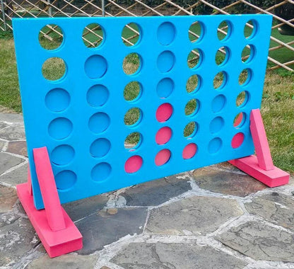 Large Giant 4 In A Row Garden Connect 4 Four Game Kids Outdoor Family Set