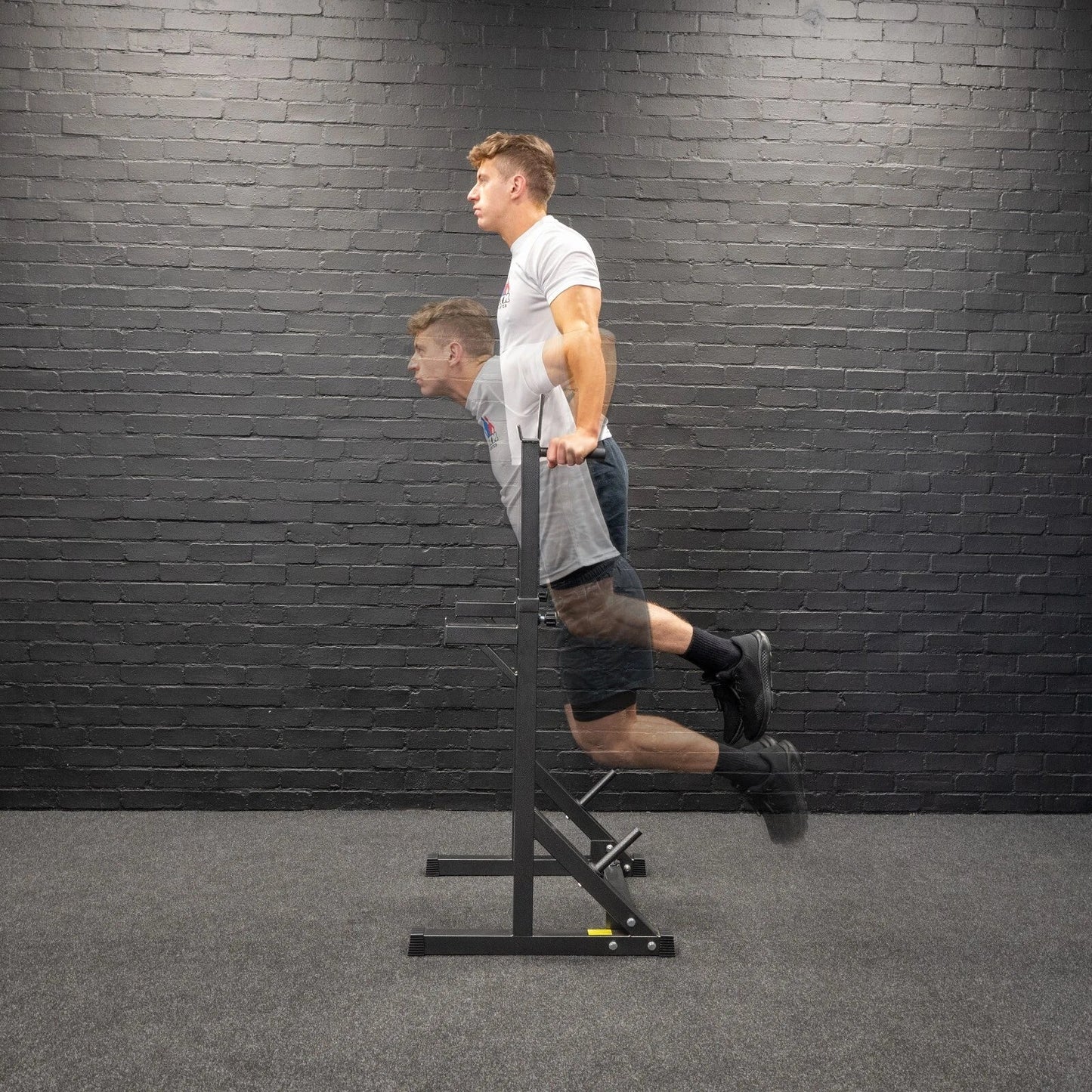 GYM MASTER Adjustable Squat Dip Rack Weight Lifting Stand Power Cage Frame