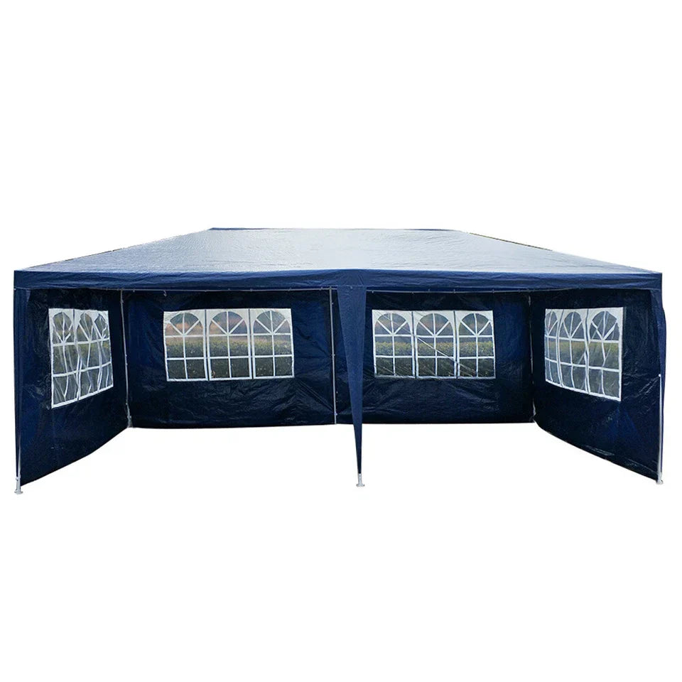 Gazebo Marquee Canopy Outdoor Patio Garden Wedding Party Tent | 4 side walls