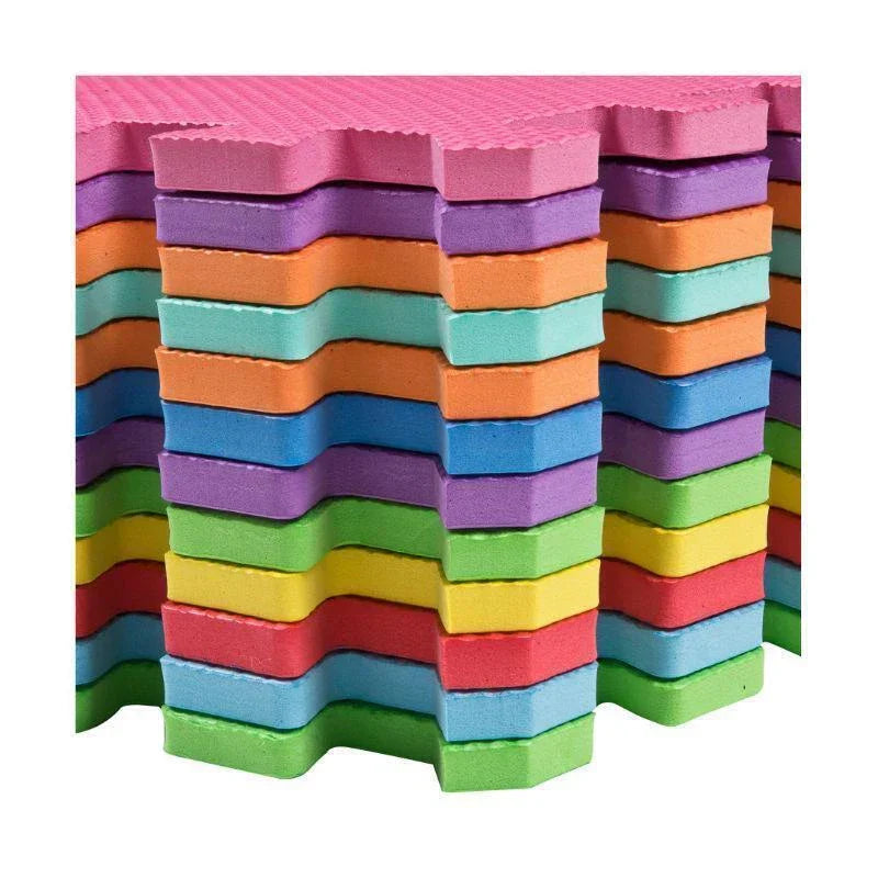 Large Eva Foam Mat Soft Floor Tiles Interlocking Play Kids Baby Mats Gym 30x30cm
