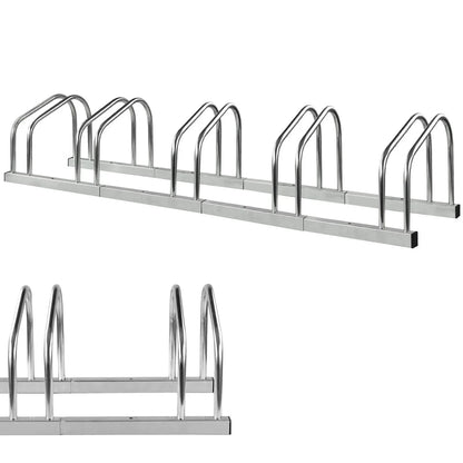 BIKE STAND RACK FOR BICYCLE PARKING STAND FLOOR WALL MOUNT INDOOR OUTDOOR NEW