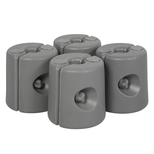 4 x Gazebo Feet Leg Pole Anchor Tent Weights Marquee Market Stall Weighted Foot