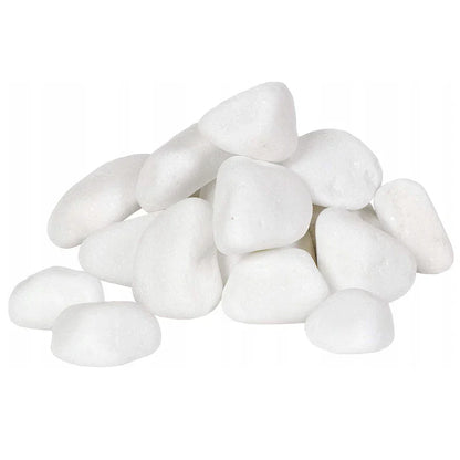 Decorative MARBLE EXTRA WHITE Stones / Pebbles HOME & GARDEN AQUARIUM 20-70 mm