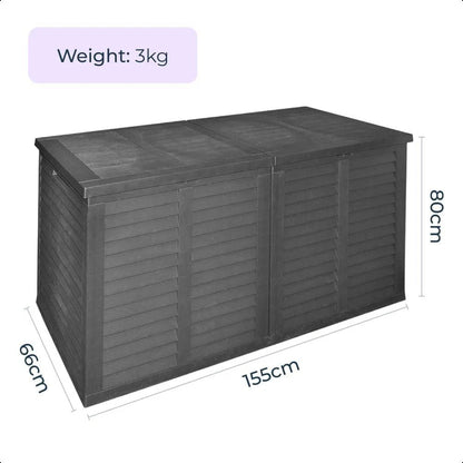 Large Outdoor Storage Box Garden Plastic Patio Container Chest 750L