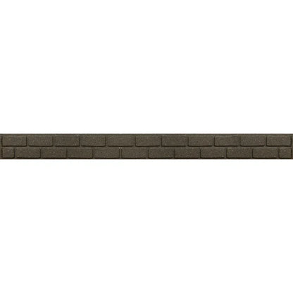 Garden Lawn Edging Flexible Flower Bed Border Wall Eco Recycled Rubber 'EZ' NEW