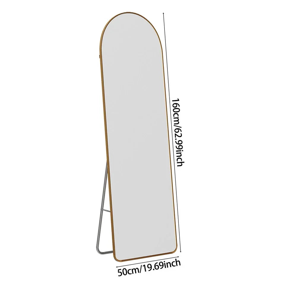 50x160cm Full Length Mirror Free Standing & Wall Mounted Bedroom Dressing Mirror
