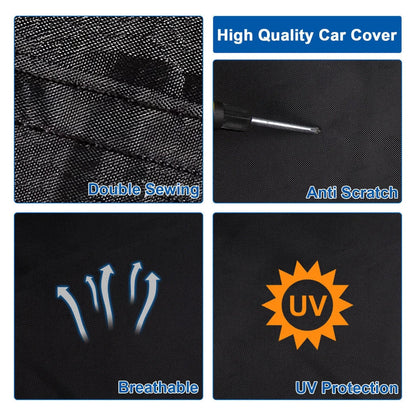 Waterproof 6 Layer Car Cover Heavy Duty Cotton Lined UV Protection