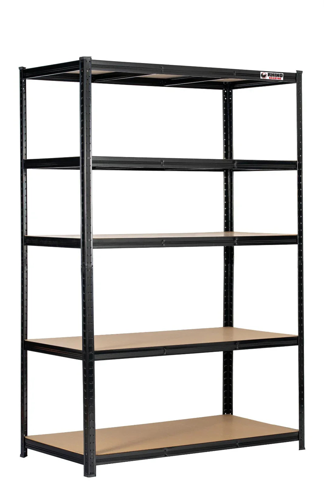 5 Tier Blue Metal Garage Shelving Unit 1000kg 180x120x60cm