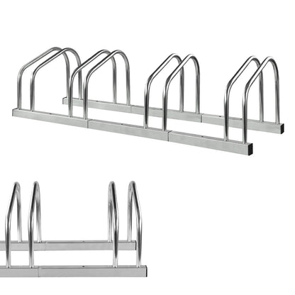 BIKE STAND RACK FOR BICYCLE PARKING STAND FLOOR WALL MOUNT INDOOR OUTDOOR NEW