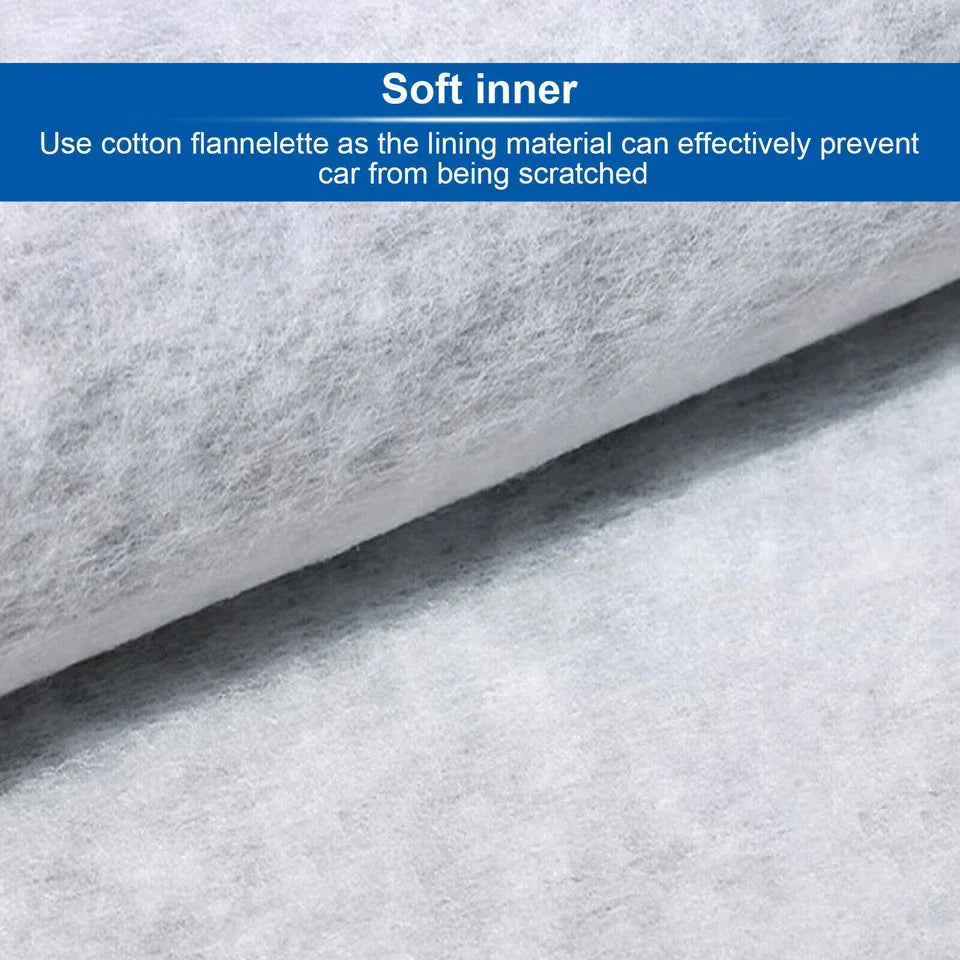 Waterproof 6 Layer Car Cover Heavy Duty Cotton Lined UV Protection