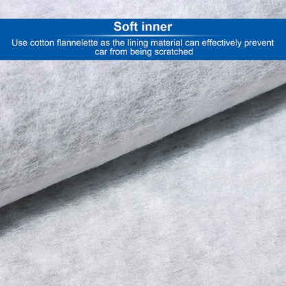 Waterproof 6 Layer Car Cover Heavy Duty Cotton Lined UV Protection