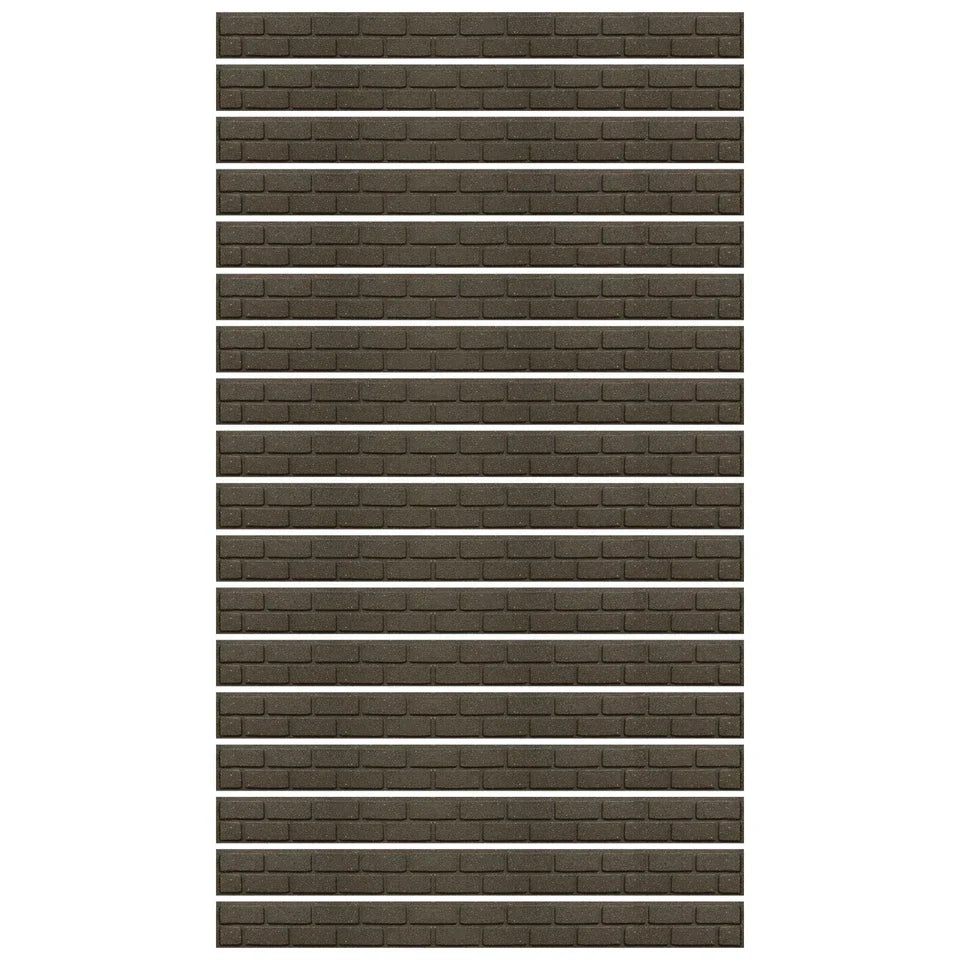 Garden Lawn Edging Flexible Flower Bed Border Wall Eco Recycled Rubber 'EZ' NEW