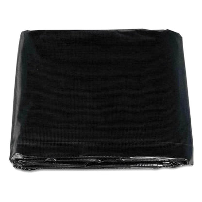 Tarpaulin Extra Heavy Duty Waterproof Cover Tarp 235GSM Ground Sheet Black