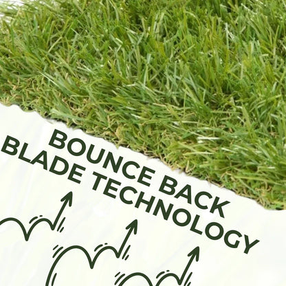 30mm Realistic Artificial Grass Natural Look Lawn Turf