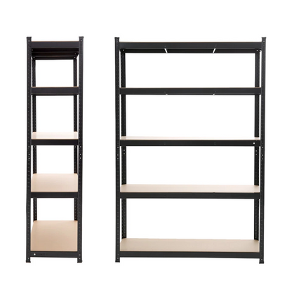 Warehouse 5 Tier Racking Shelf Heavy Duty Steel Garage Shelving Unit Garage, 3 sizes